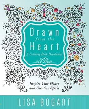 Paperback Drawn from the Heart: A Coloring Book Devotional Book