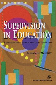 Hardcover Supervision in Education: A Differentiated Approach with Legal Perspectives Book