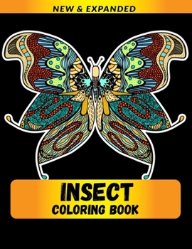 Paperback Insect Coloring Book: Best Gift for Men and Women Book