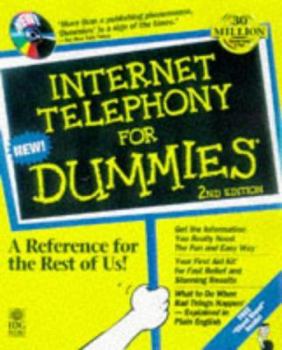 Paperback Internet Telephony for Dummies [With *] Book
