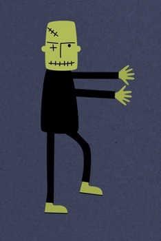 Notes: A Blank Guitar Tab Music Notebook with Cute Zombie Monster Cover Art