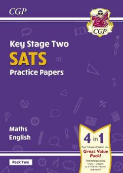Paperback New KS2 Maths and English SATS Practice Papers Pack (for the 2019 tests) - Pack 2 (CGP KS2 SATs Practice Papers) Book