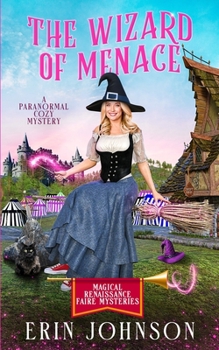 Paperback The Wizard of Menace: A Paranormal Cozy Mystery Book