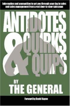 Paperback Antidotes: Quirks & Quips Book