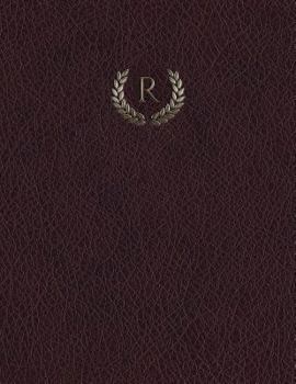 Paperback Monogram "R" Sketchbook Book