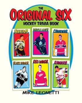 Paperback The Original Six Hockey Trivia Book