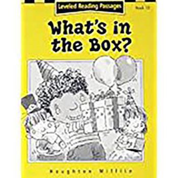 Paperback Houghton Mifflin Reading: The Nation's Choice: What's in The.. LV LV 2 Book