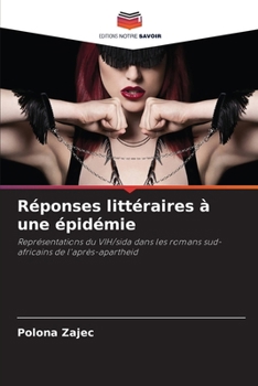 Paperback Réponses littéraires à une épidémie [French] Book