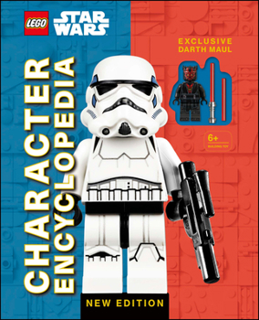 Hardcover Lego Star Wars Character Encyclopedia New Edition: With Exclusive Darth Maul Minifigure Book