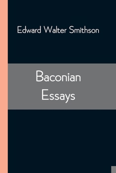 Paperback Baconian Essays Book