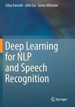 Paperback Deep Learning for Nlp and Speech Recognition Book