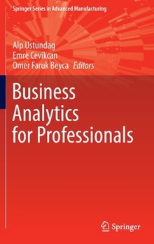 Hardcover Business Analytics for Professionals Book