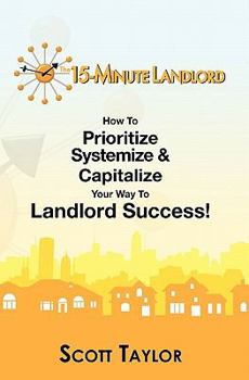 Paperback The 15-Minute Landlord Book
