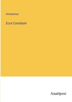 Paperback Ecce Consilium Book