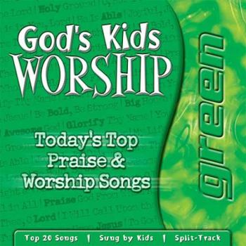 Audio CD Gods Kids Worship Green: Today's Top Praise & Worship Songs Book