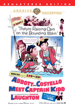 DVD Abbott And Costello Meet Captain Kidd Book