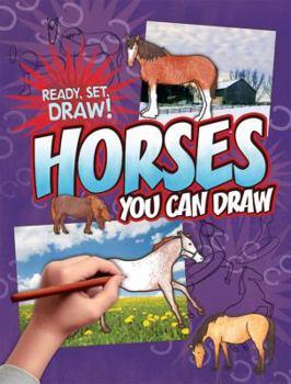 Library Binding Horses You Can Draw Book