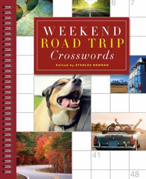 Paperback Weekend Road Trip Crosswords Book