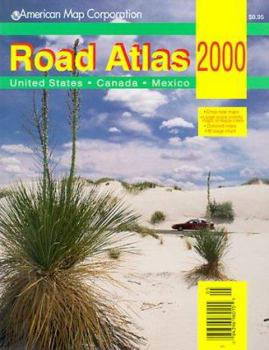 Map Road Atlas 2000: United States . Canada . Mexico Book