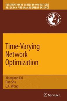 Hardcover Time-Varying Network Optimization Book