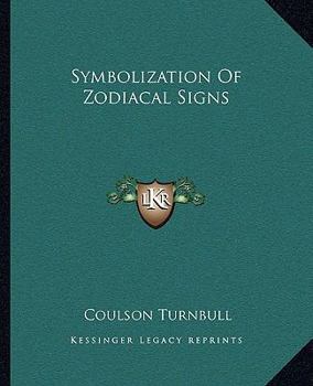 Paperback Symbolization Of Zodiacal Signs Book
