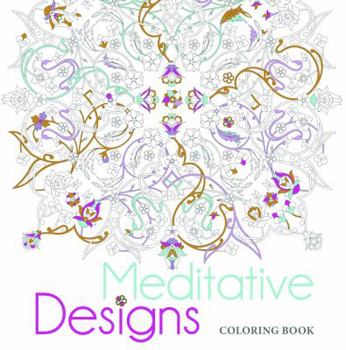 Paperback Meditative Designs Coloring Book