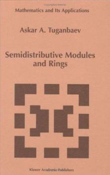 Hardcover Semidistributive Modules and Rings Book