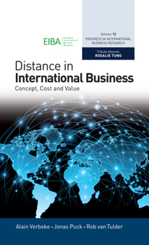 Hardcover Distance in International Business: Concept, Cost and Value Book