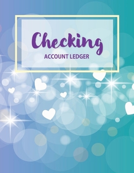 Checking Account Ledger Simple Debit Credit Book: General journal sheet | Accounting books journal and ledger | Bookkeeping ledger | Ledger account | Daily accounting ledger | Cash book