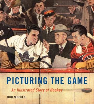 Hardcover Picturing the Game: An Illustrated Story of Hockey Book