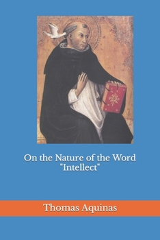 Paperback On the Nature of the Word Intellect Book