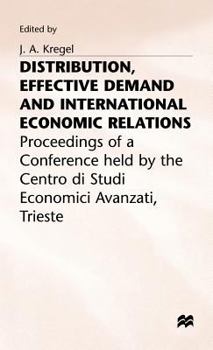 Hardcover Distribution, Effective Demand and International Economic Relations Book