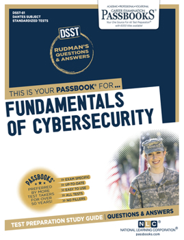 Paperback Fundamentals of Cybersecurity (Dan-81): Passbooks Study Guide Volume 81 Book