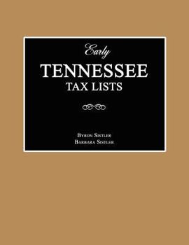 Paperback Early Tennessee Tax Lists Book