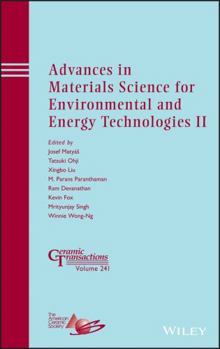 Hardcover Advances in Materials Science for Environmental and Energy Technologies II Book