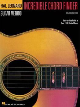 Paperback Incredible Chord Finder - 9 Inch. X 12 Inch. Edition: Hal Leonard Guitar Method Supplement Book