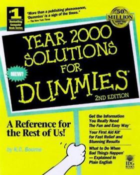 Paperback Year 2000 Solutions for Dummies [With *] Book