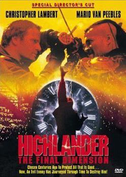 DVD Highlander 3-Final Dimension Book