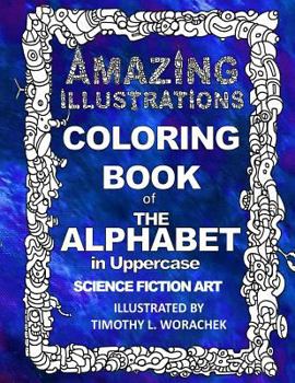 Paperback Amazing Illustrations-The Alphabet in Upper Case Book