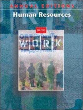 Paperback Annual Editions: Human Resources 04/05 Book