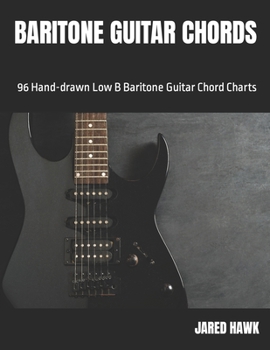 Paperback Baritone Guitar Chords: Low B Chord Diagrams Book