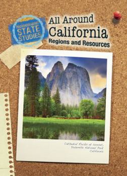 Paperback All Around California: Regions and Resources Book