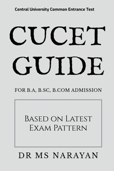 Paperback Cucet Guide: For B.A, B.Sc, B.com Admission Book