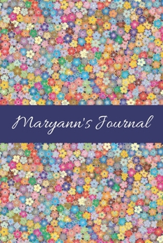 Maryann's Journal: Cute Personalized Name College-Ruled Notebook for Girls & Women - Blank Lined Gift Journal/Diary for Writing & Note Taking