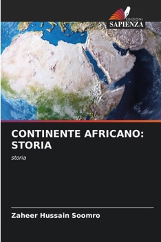 Paperback Continente Africano: Storia [Italian] Book