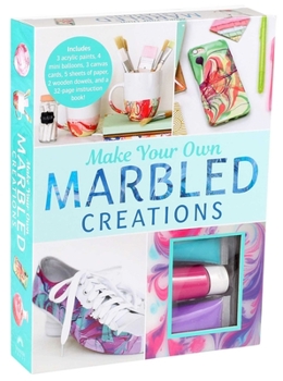 Paperback Make Your Own Marbled Creations Book