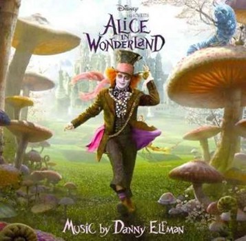 Music - CD Alice In Wonderland (Danny Elfman) Book