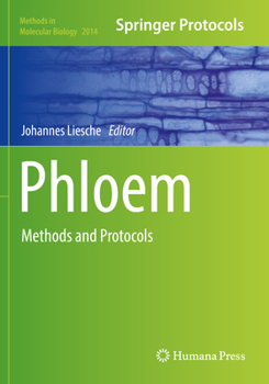 Paperback Phloem: Methods and Protocols Book