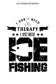 Ice Fishing Notebook: Graph Paper Grid Interior | 100 Pages | Ice Fisherman Logbook