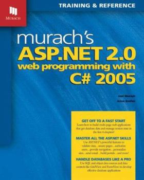 Paperback Murach's ASP.NET 2.0 Web Programming with C# 2005 Book